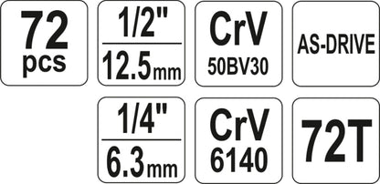 YATO - YT-38782 - Set scule
