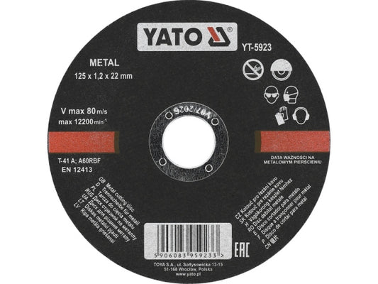 Disc debitare, polizor unghiular-YATO - YT-5920