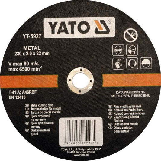 Disc debitare, polizor unghiular-YATO - YT-5927