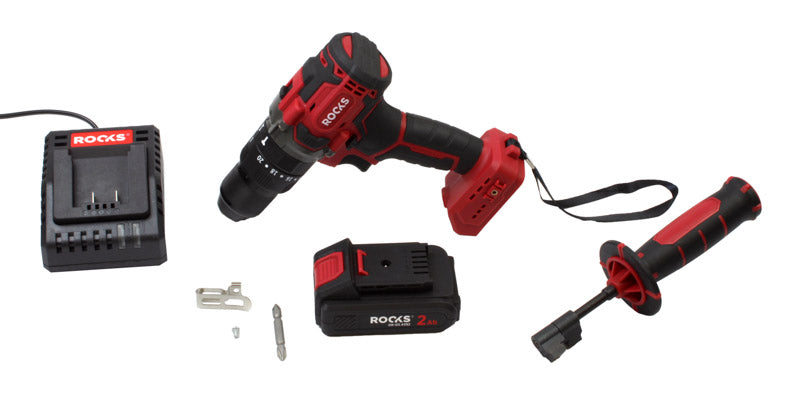 Maşină găurit şi înşurubat percuţie-Rooks - OK-03.4301