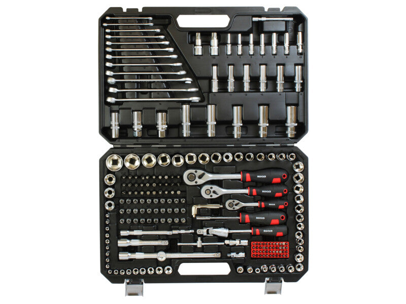 Rooks Set de chei tubulare și clichet 1\2" & 3\8" & 1\4" 216buc